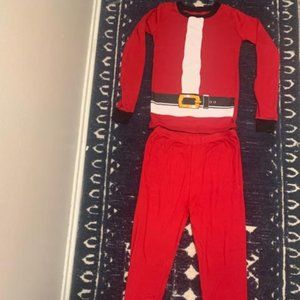 Place Snug Fit Santa Pajamas  2 piece size 14